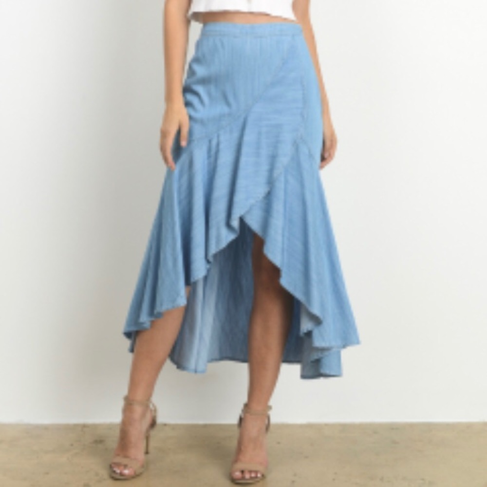 High low skirt